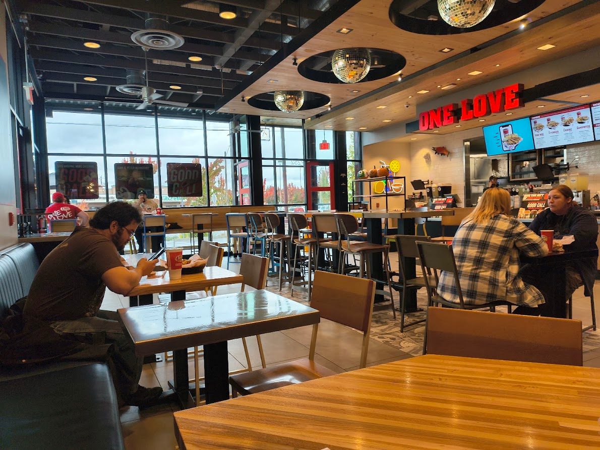 Raising Cane's Chicken Fingers — inside